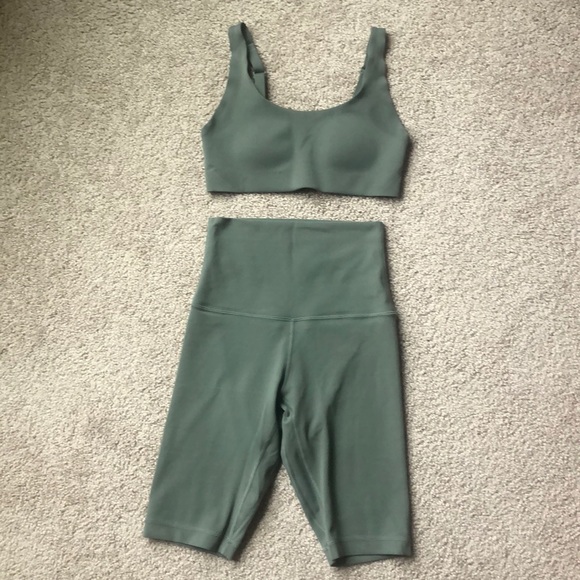 lululemon athletica Pants - Lululemon Set! In Alignment Bra & Align 10" Shorts